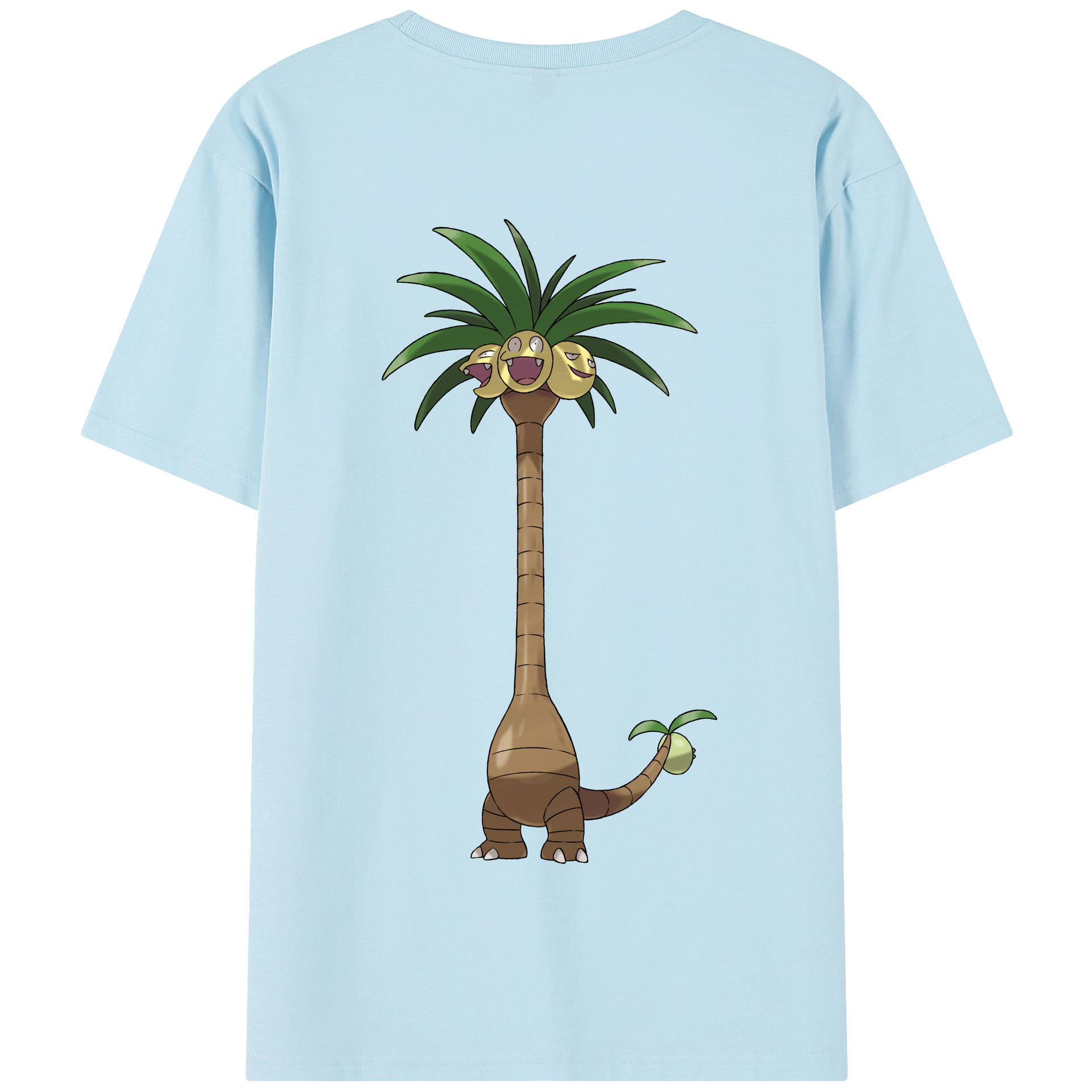 （画像用） ポケットモンスター Pokémon 綿100％半袖Tシャツ（背面プリント）